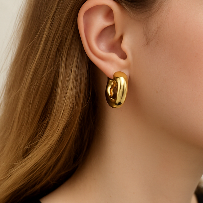 Aurelia Chunky Hoops