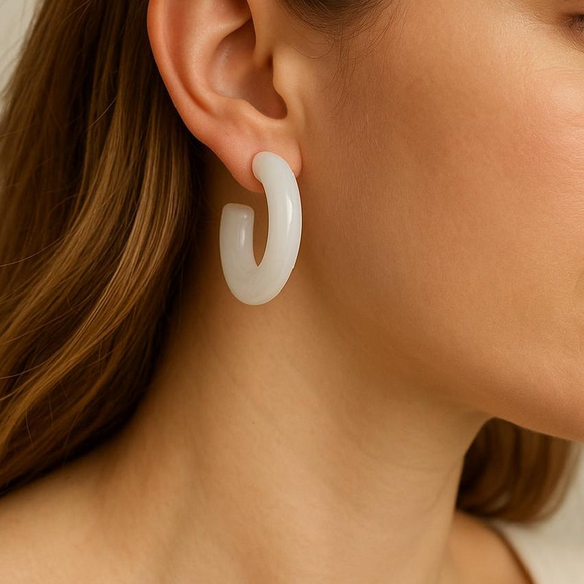 Frosted Aura Hoops 2.0