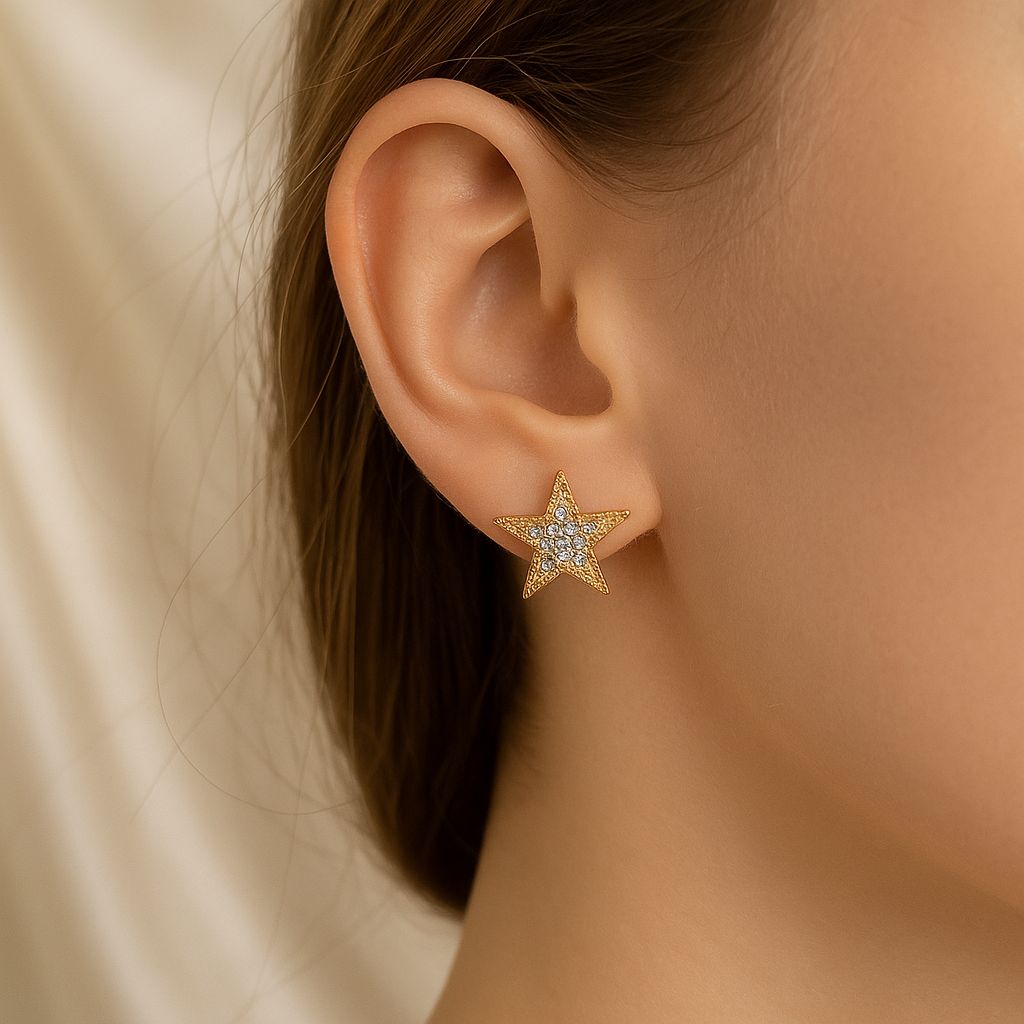Sparkle Star Earrings