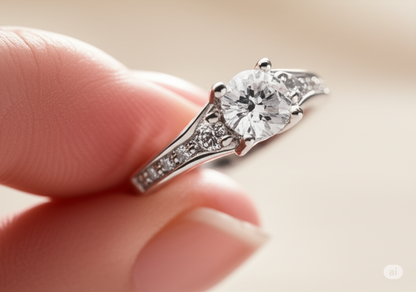 Timeless Spark Triple Stone Ring