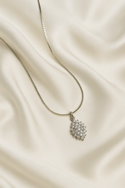 Sparkle Cluster Pendant Necklace