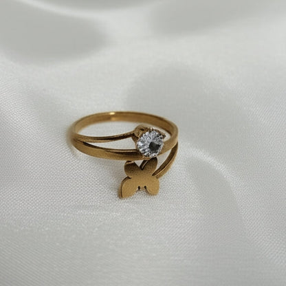 Butterfly Twirl Ring