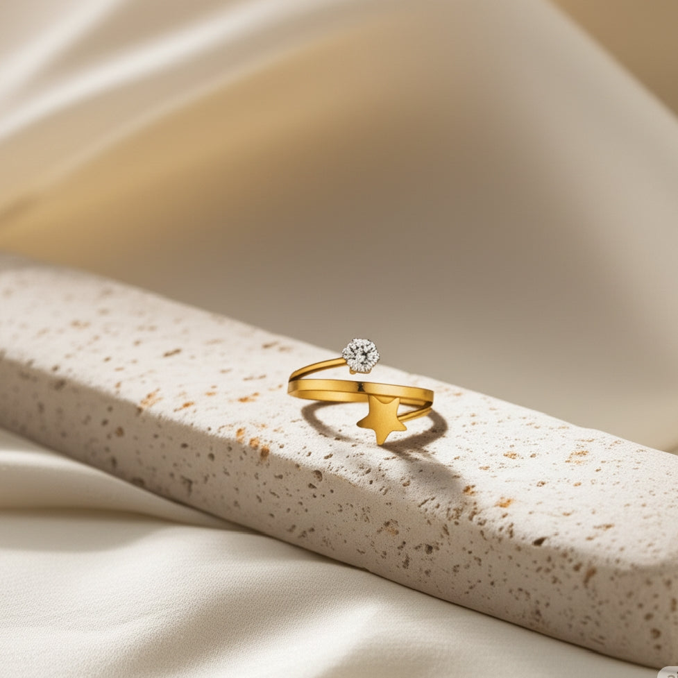 Starlet Twirl Ring