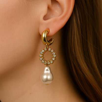 Serene Crescent Drops