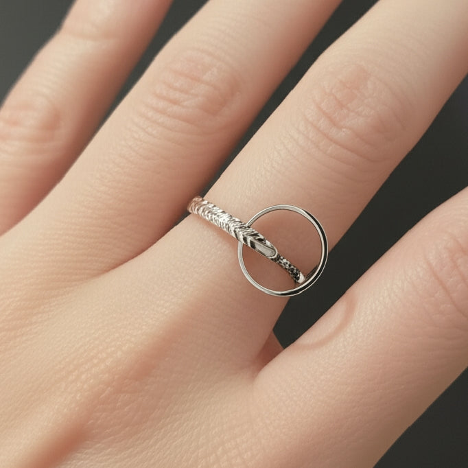 Infinity Interlock Ring
