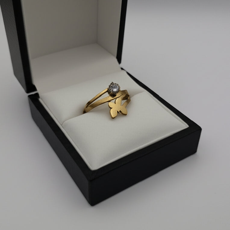 Butterfly Twirl Ring