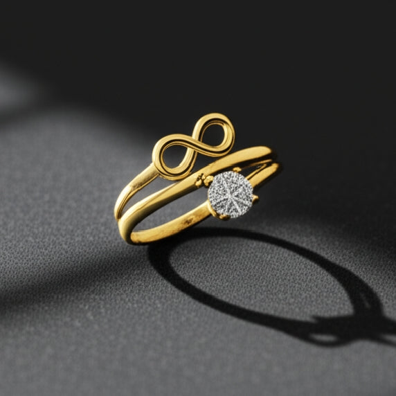Infinity Twirl Ring