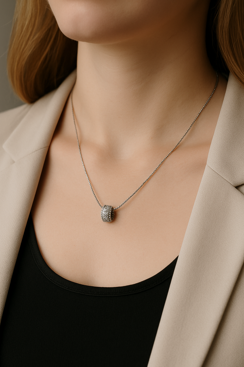 Luxe Sparkle Pendant Necklace