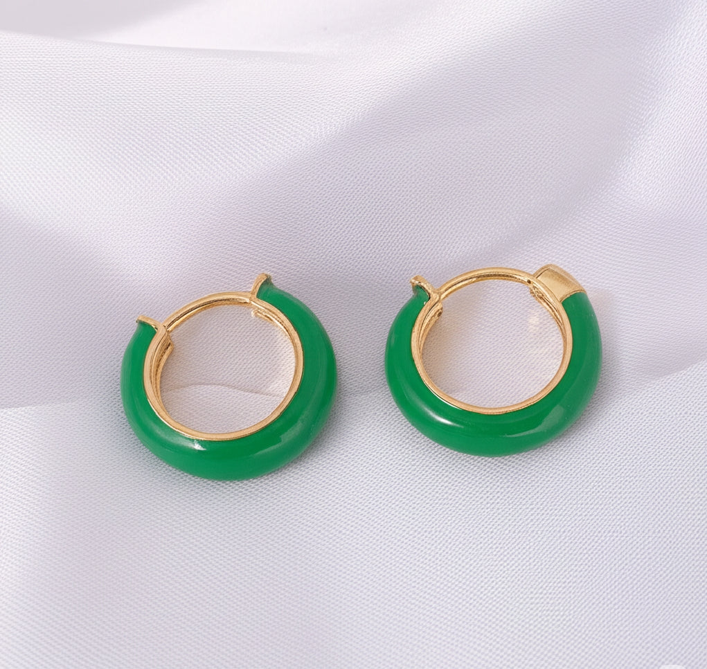 Glimmer Enamel Studs