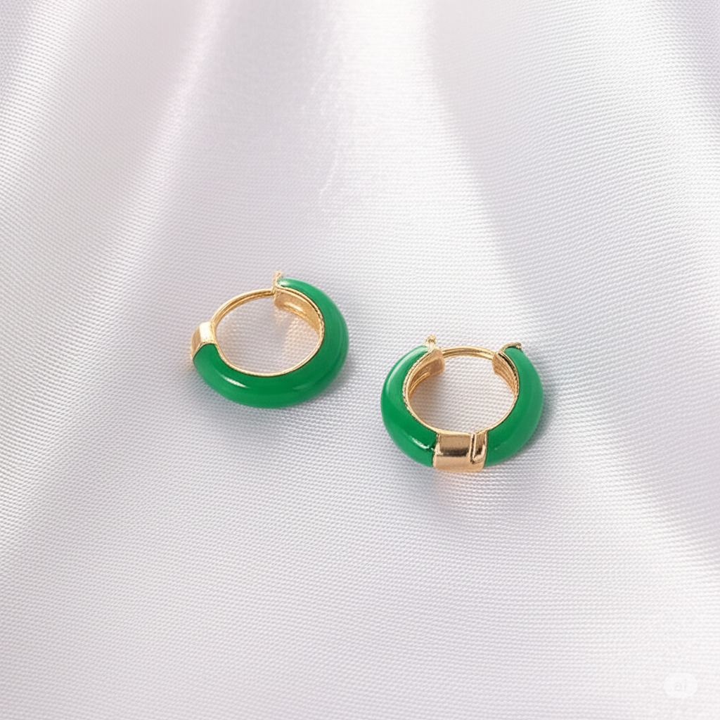 Glimmer Enamel Studs