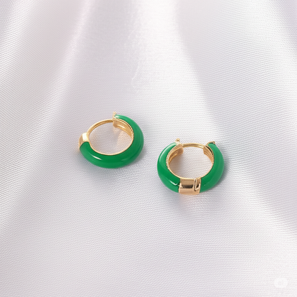 Glimmer Enamel Studs