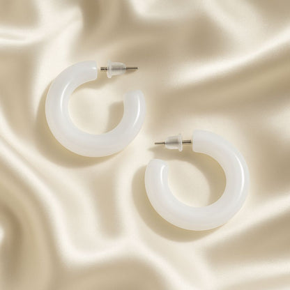 Frosted Aura Hoops 2.0