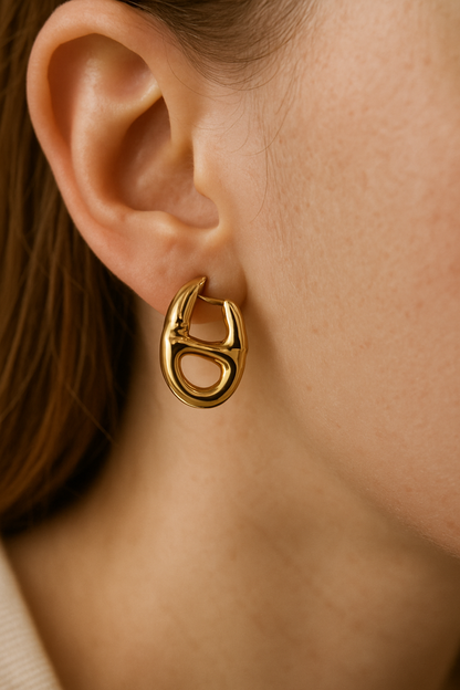 Aurora Loop Earrings