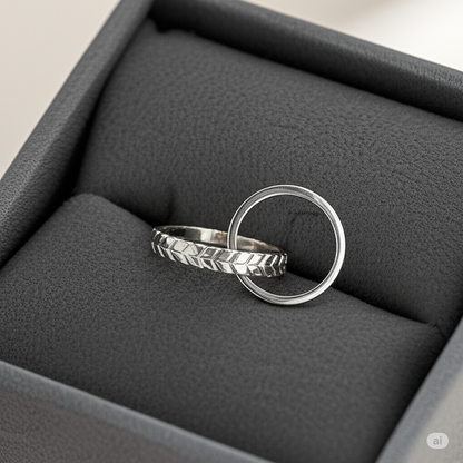 Infinity Interlock Ring