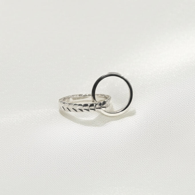 Infinity Interlock Ring