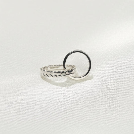 Infinity Interlock Ring
