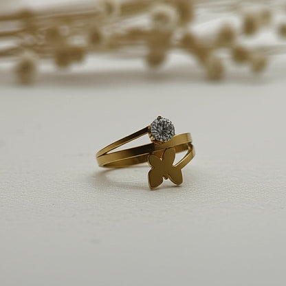 Butterfly Twirl Ring