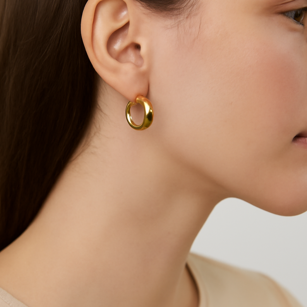 Aurevia Classic Hoop Earrings