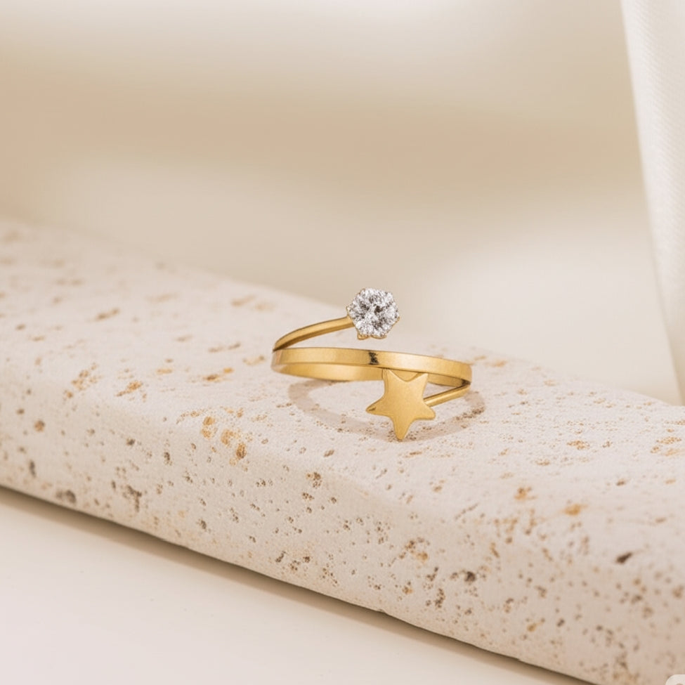 Starlet Twirl Ring