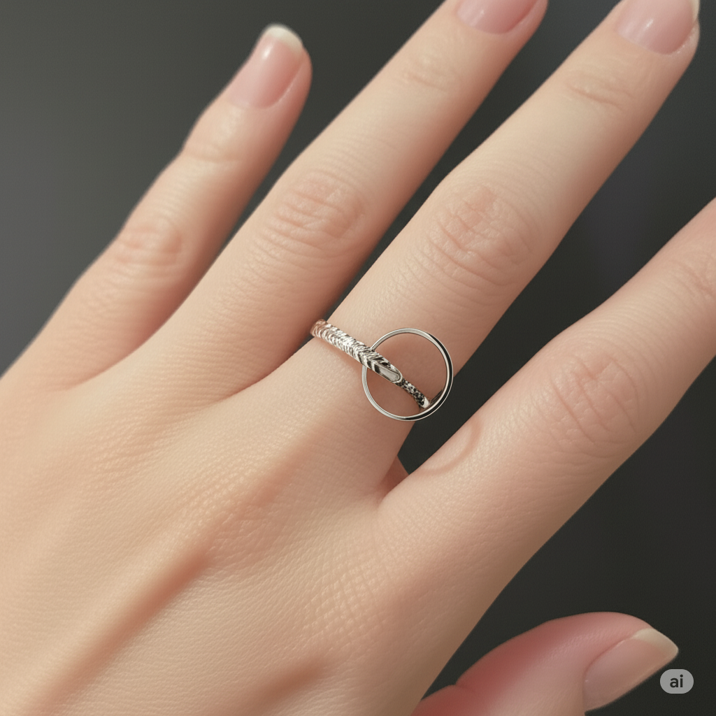 Infinity Interlock Ring