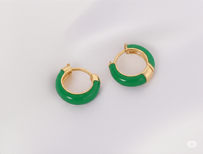 Glimmer Enamel Studs