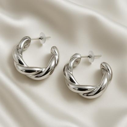 Marvella Twist Hoops