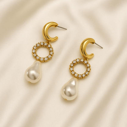 Serene Crescent Drops