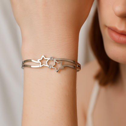Stellar Shine Star Bangle