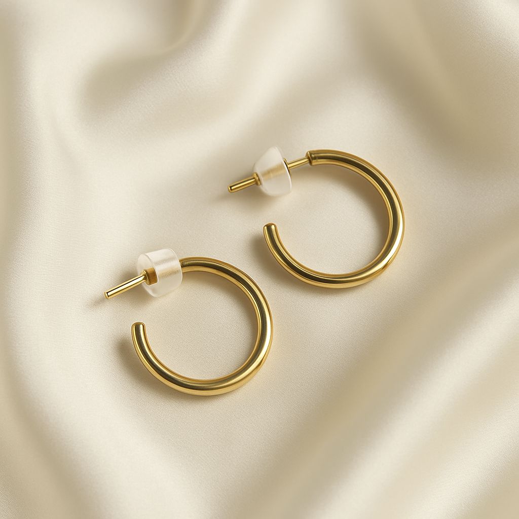 Minimal Luxe Hoop Earrings