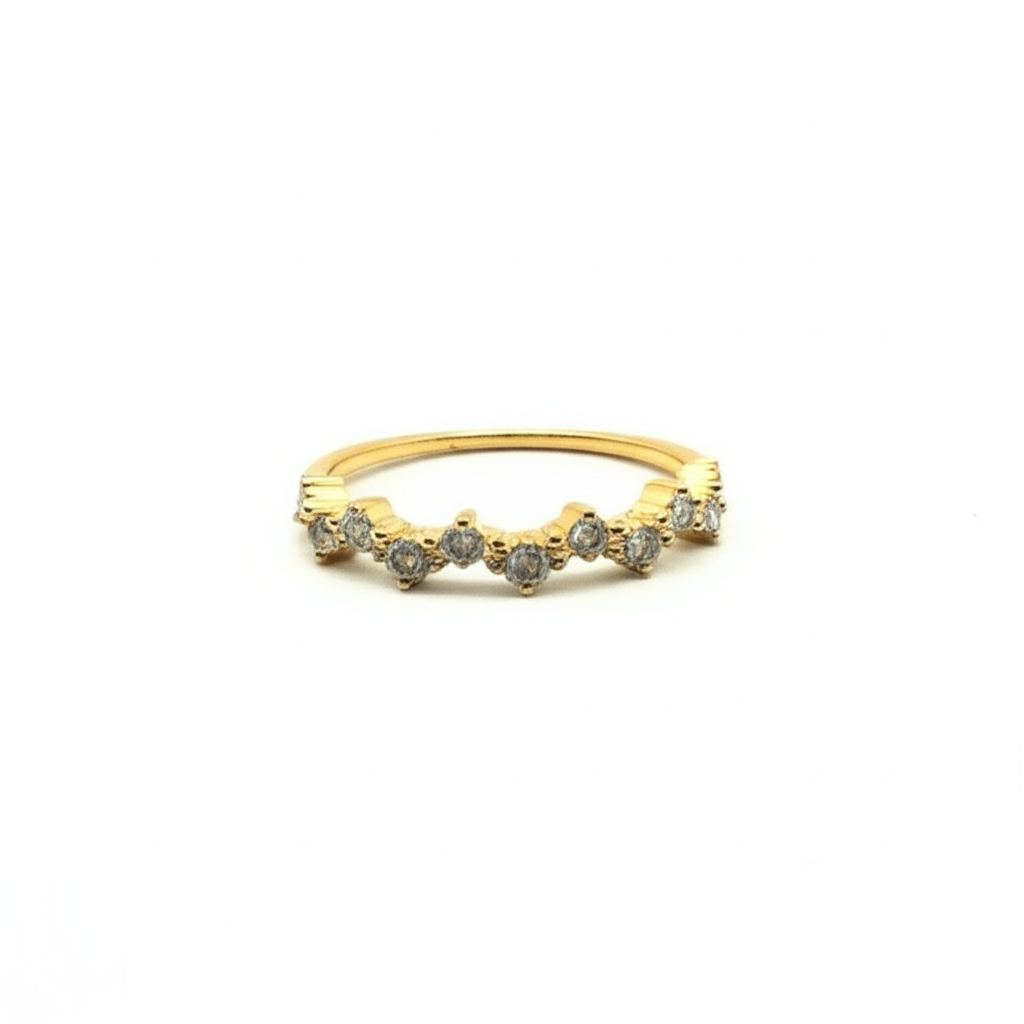 Aurora Crystal Stacking Ring