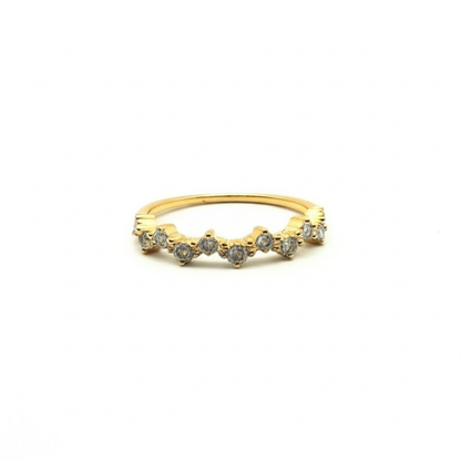 Aurora Crystal Stacking Ring