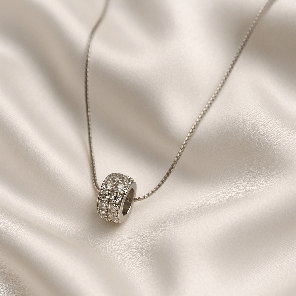 Luxe Sparkle Pendant Necklace