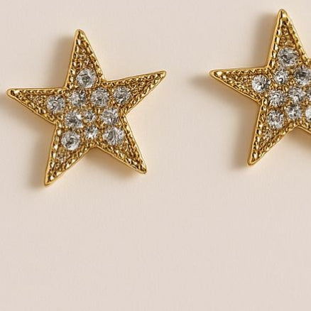 Sparkle Star Earrings