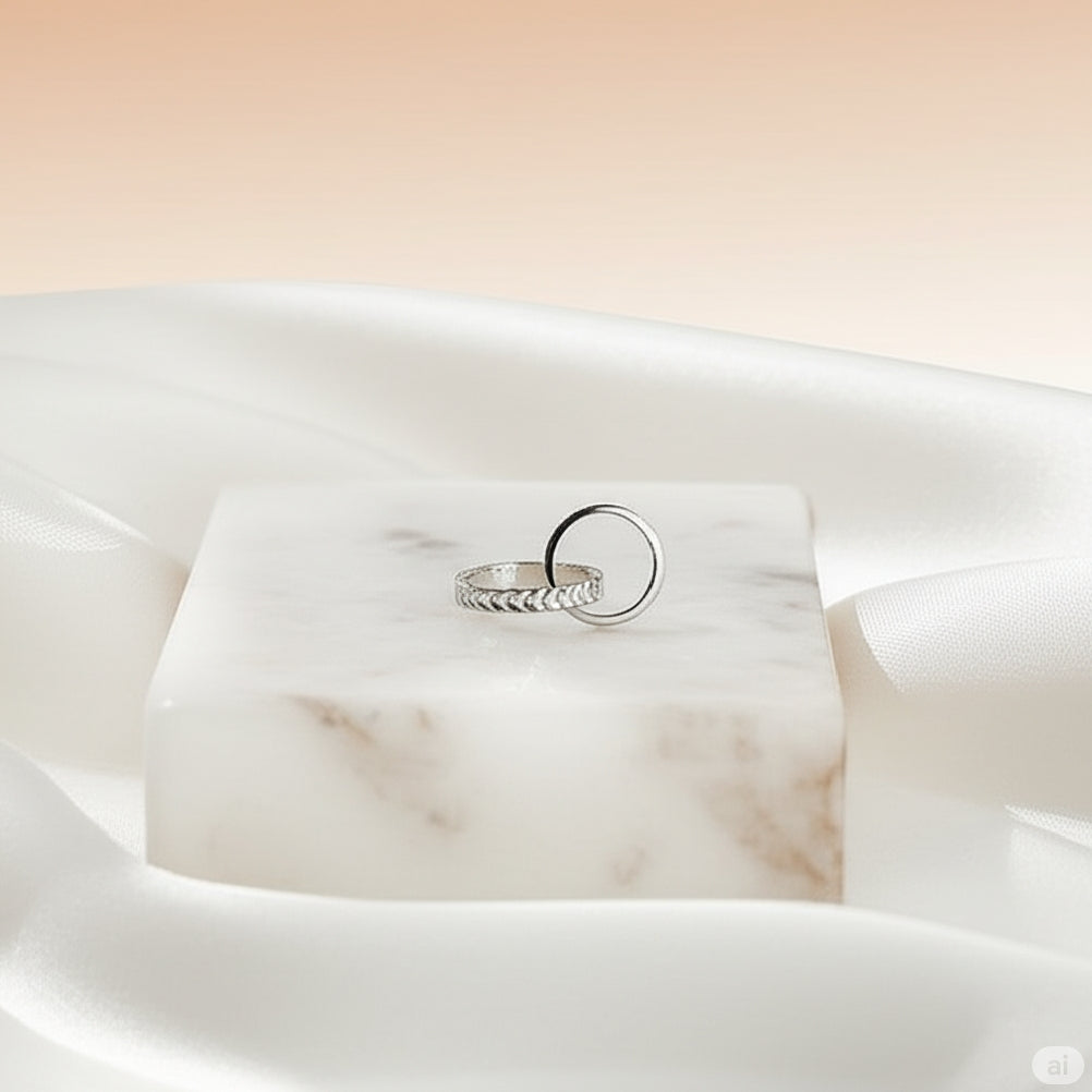 Infinity Interlock Ring