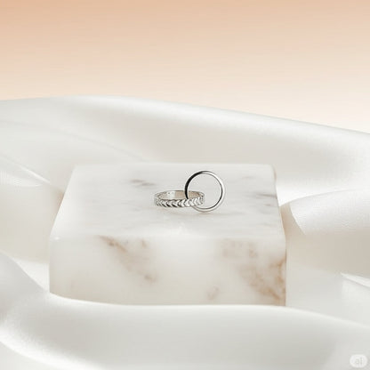Infinity Interlock Ring