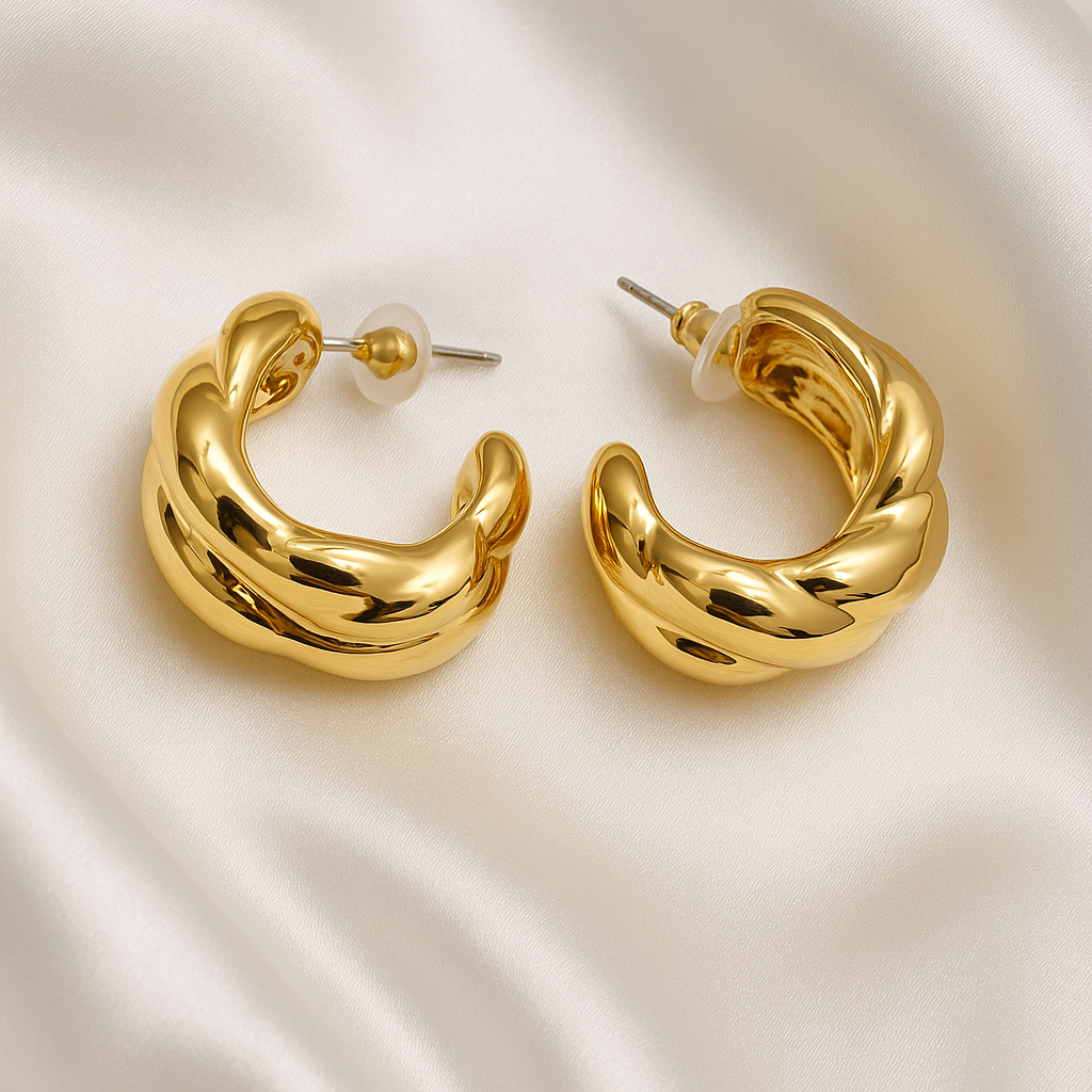 Marvella Twist Hoops