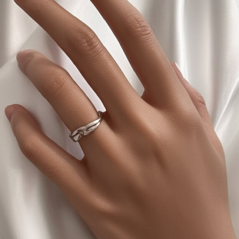 Sculpted Illusion Ring