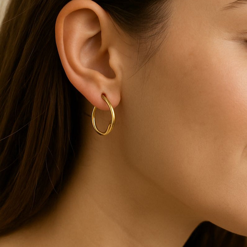 Minimal Chic Hoop Earrings