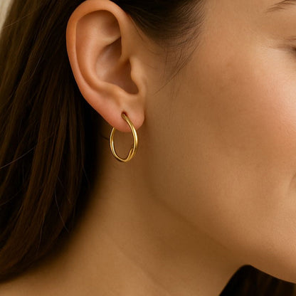Minimal Chic Hoop Earrings