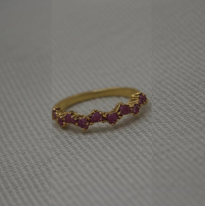 Aurora Crystal Stacking Ring