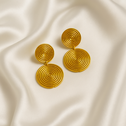 Serenya Spiral Earrings